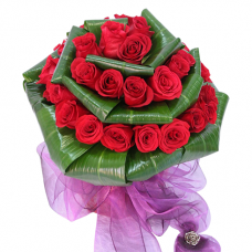 Bouquet de rosas Pola rojo
